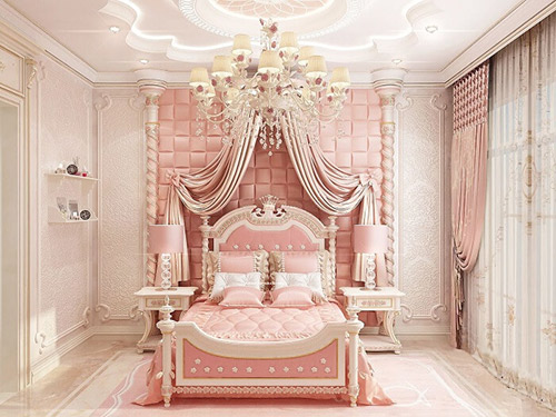 Phòng ngủ cho công chúa nhỏ