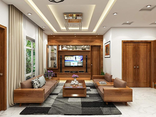 Những ưu điểm giúp đồ nội thất phòng khách bằng gỗ ngày càng HOT